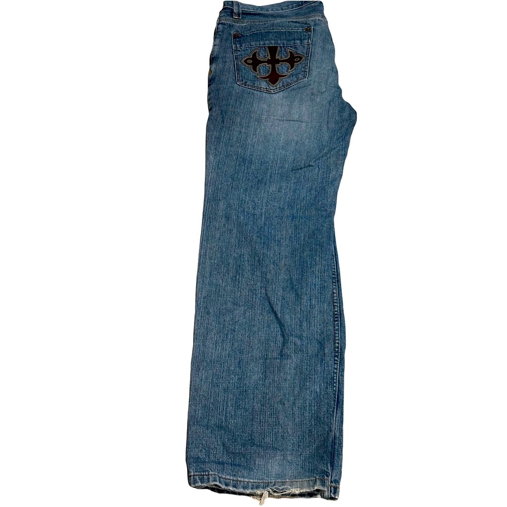 DKNY JEANS Size 33x32 distressed